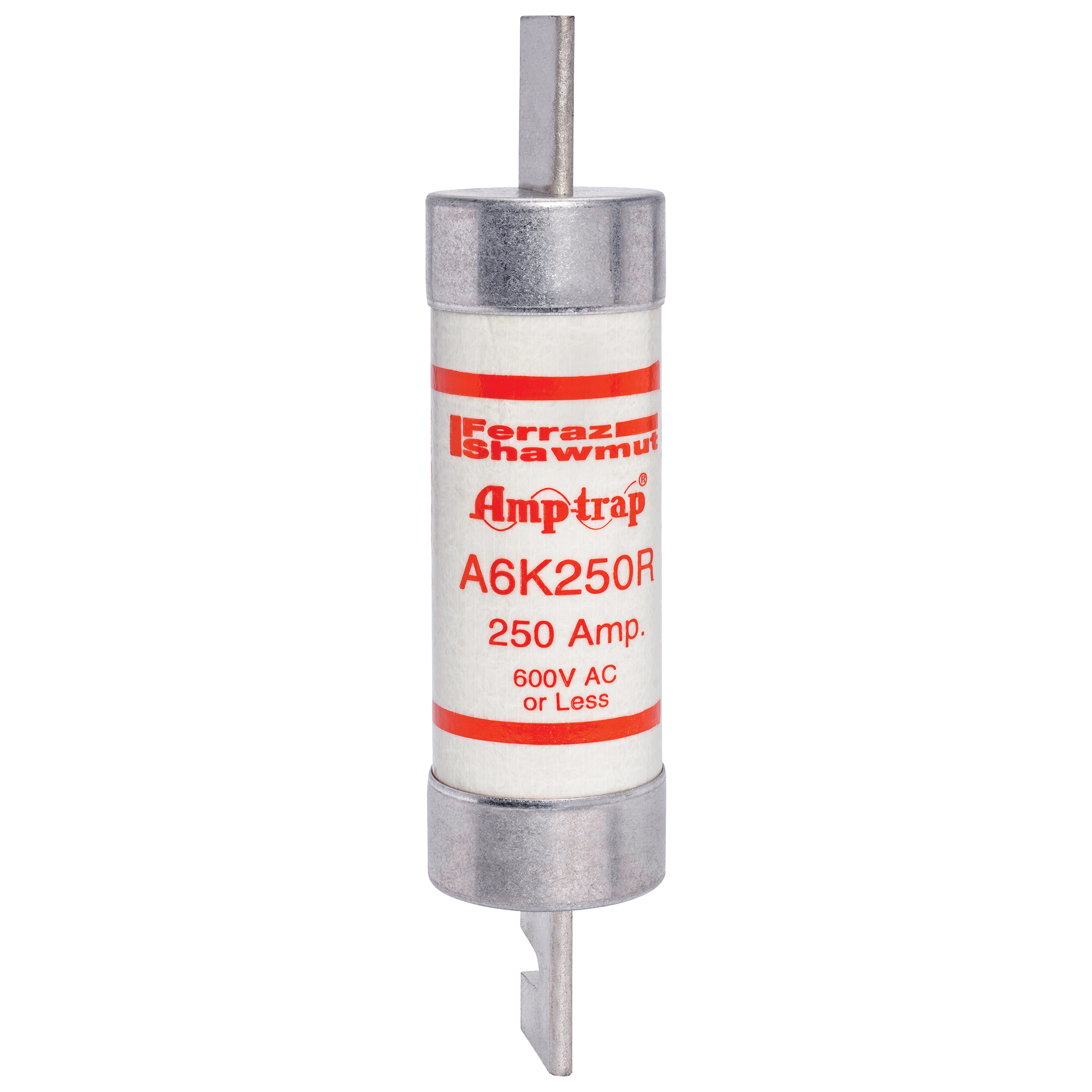 Fuse A6K-R - Class RK1 - Fast-Acting 600VAC 300VDC 250A Blade