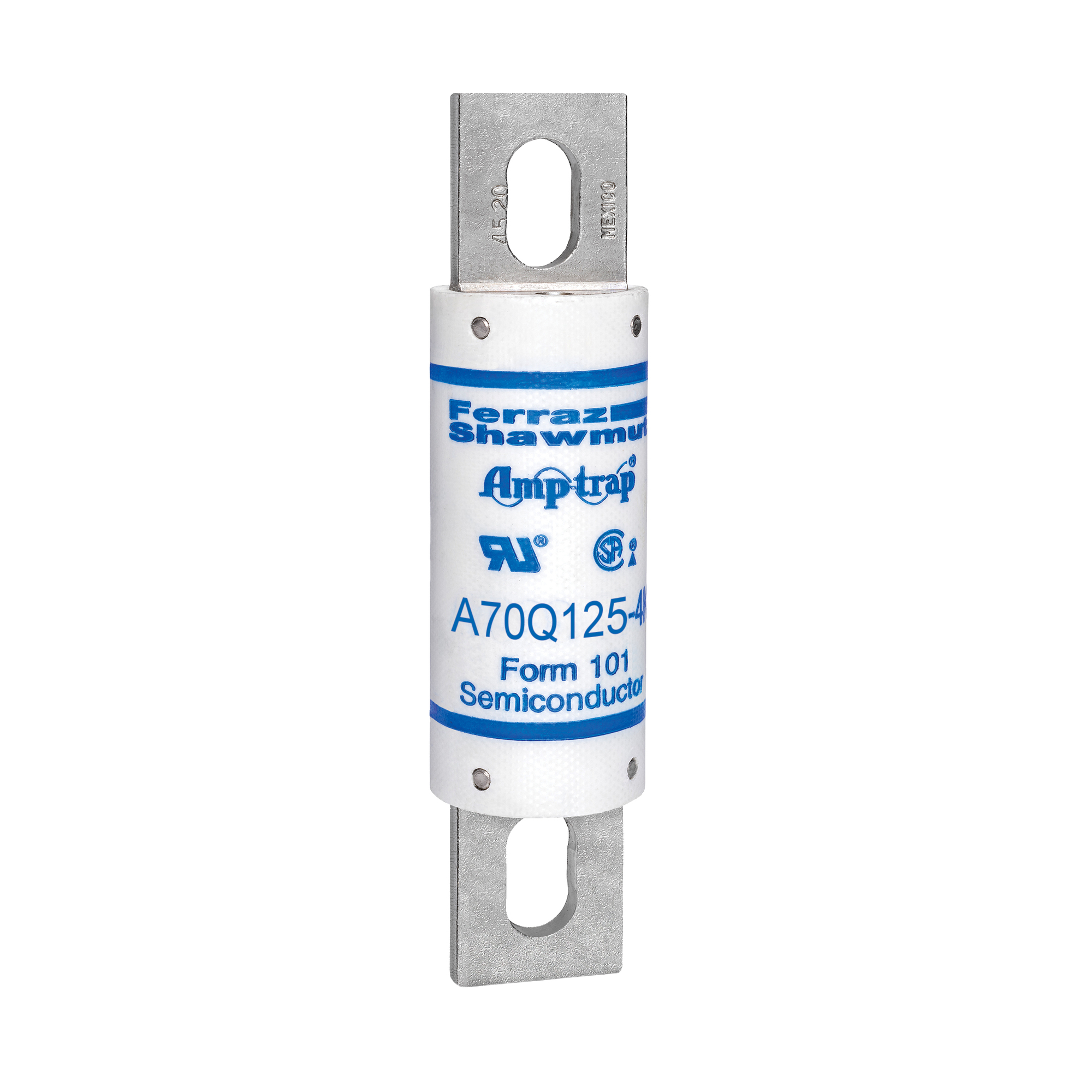 High Speed Fuse Amp-Trap A70QS 700VAC 700VDC 125A Bolted Blade IL Indicator