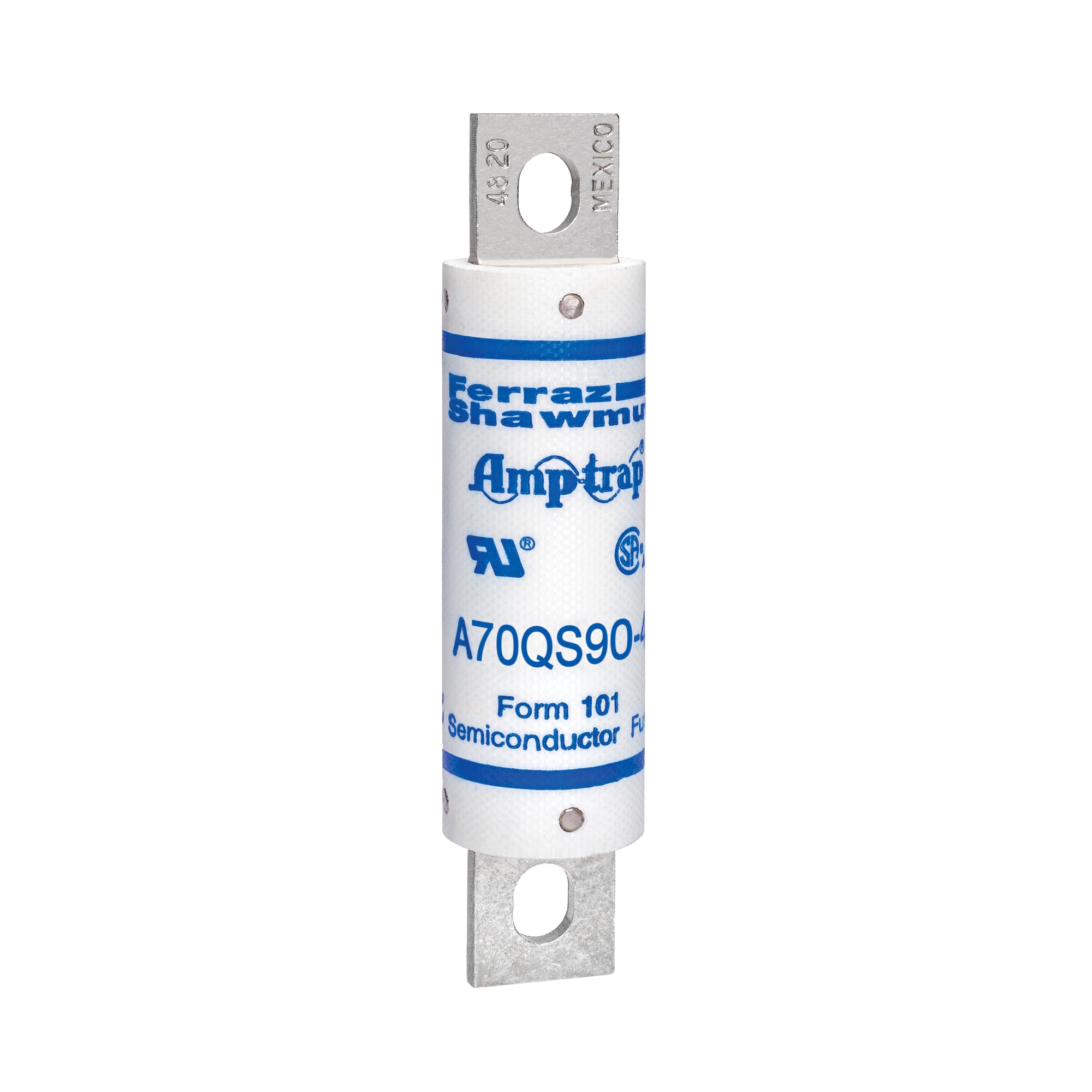 High Speed Fuse Amp-Trap A70QS 700VAC 700VDC 90A Bolted Blade