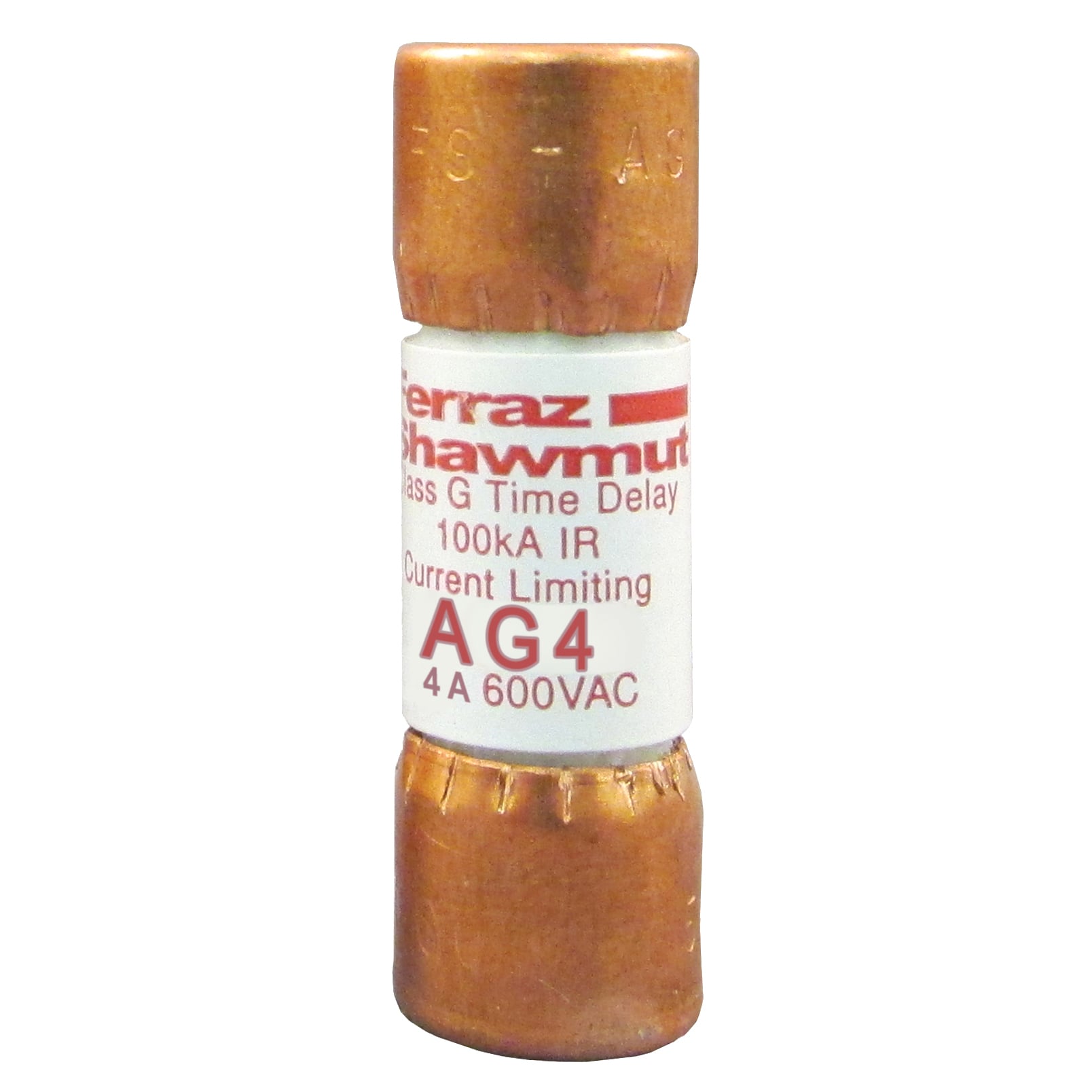 Fuse AG - Class G 600VAC 4A Time Delay Ferrule