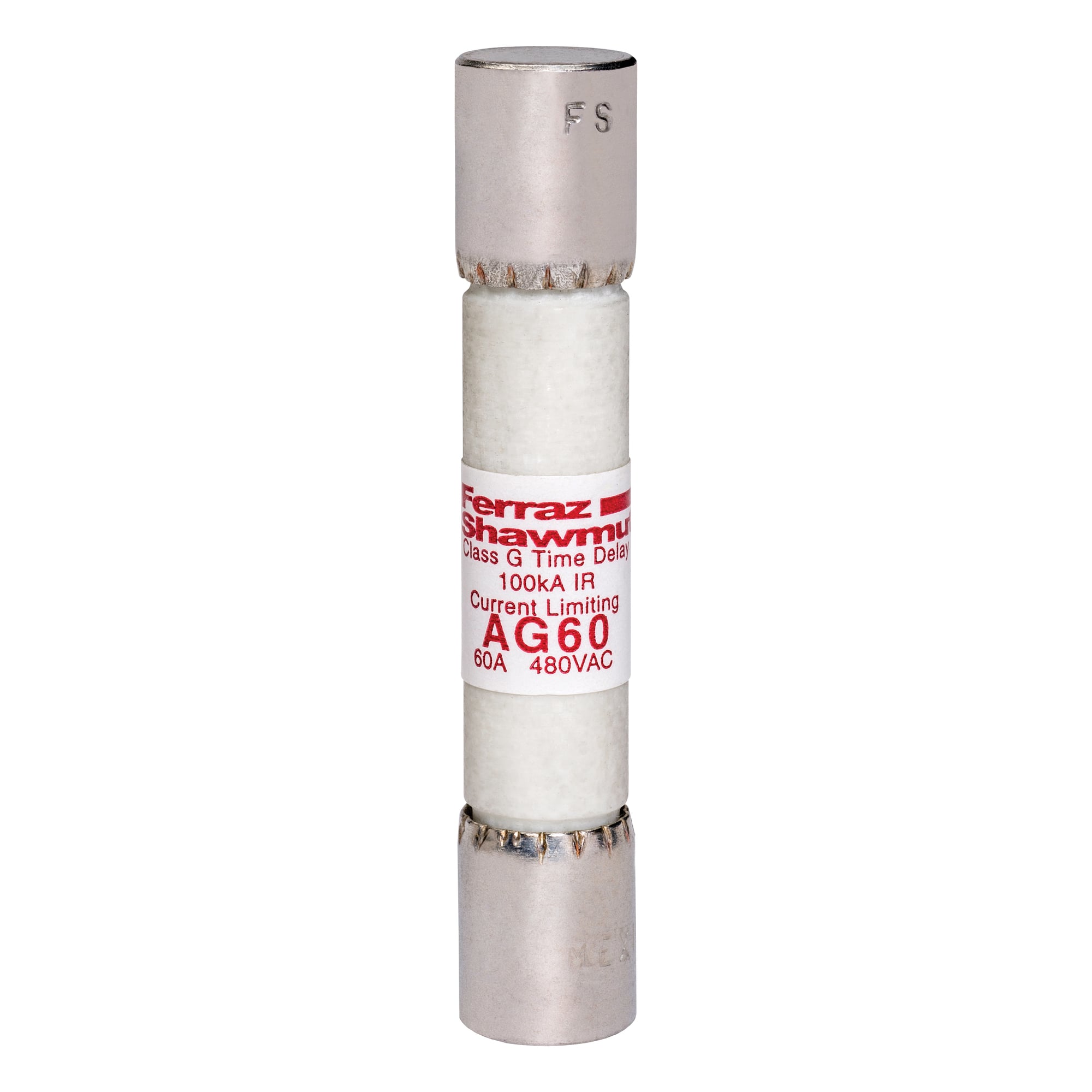 Fuse AG - Class G 480VAC 60A Time Delay Ferrule
