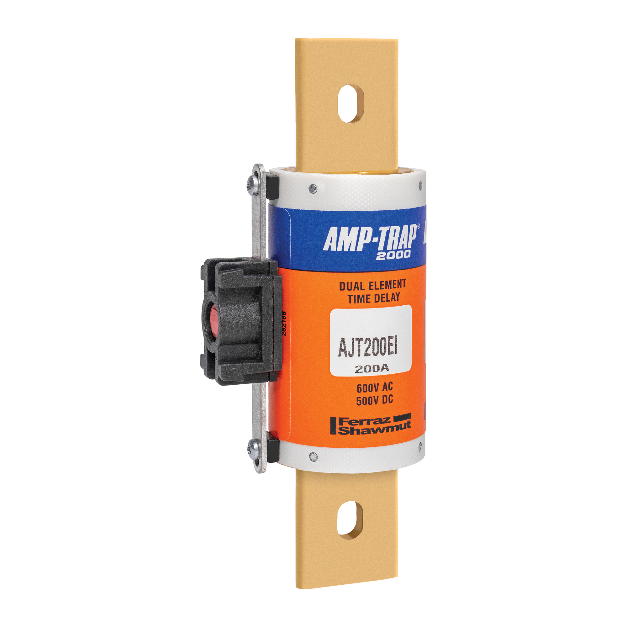 Fuse AJT - Class J - Time-delay 600VAC 500VDC 200A Blade EI Indicator