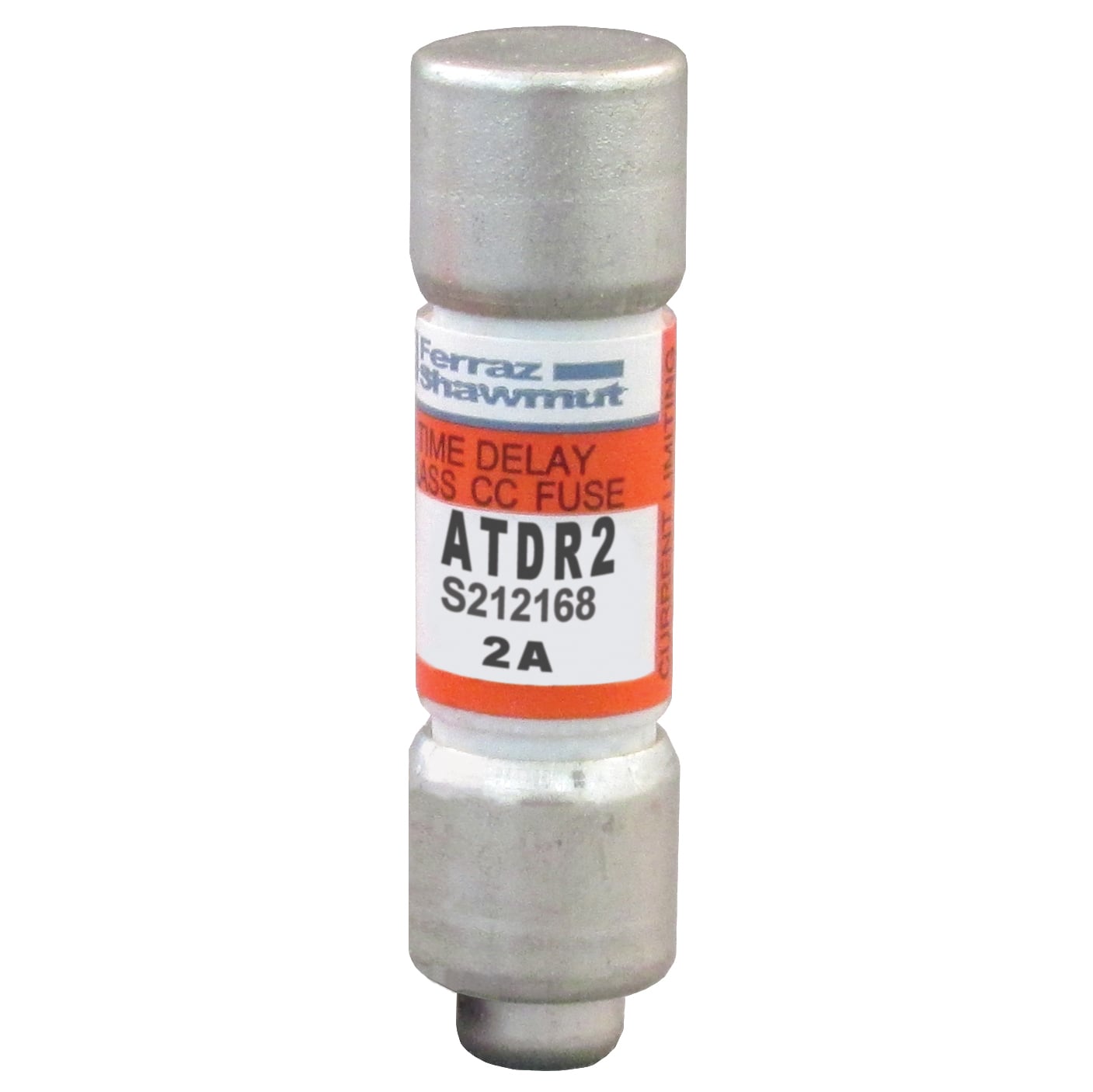 Fuse ATDR - Class CC - Time-Delay 600VAC 300VDC 2A Ferrule