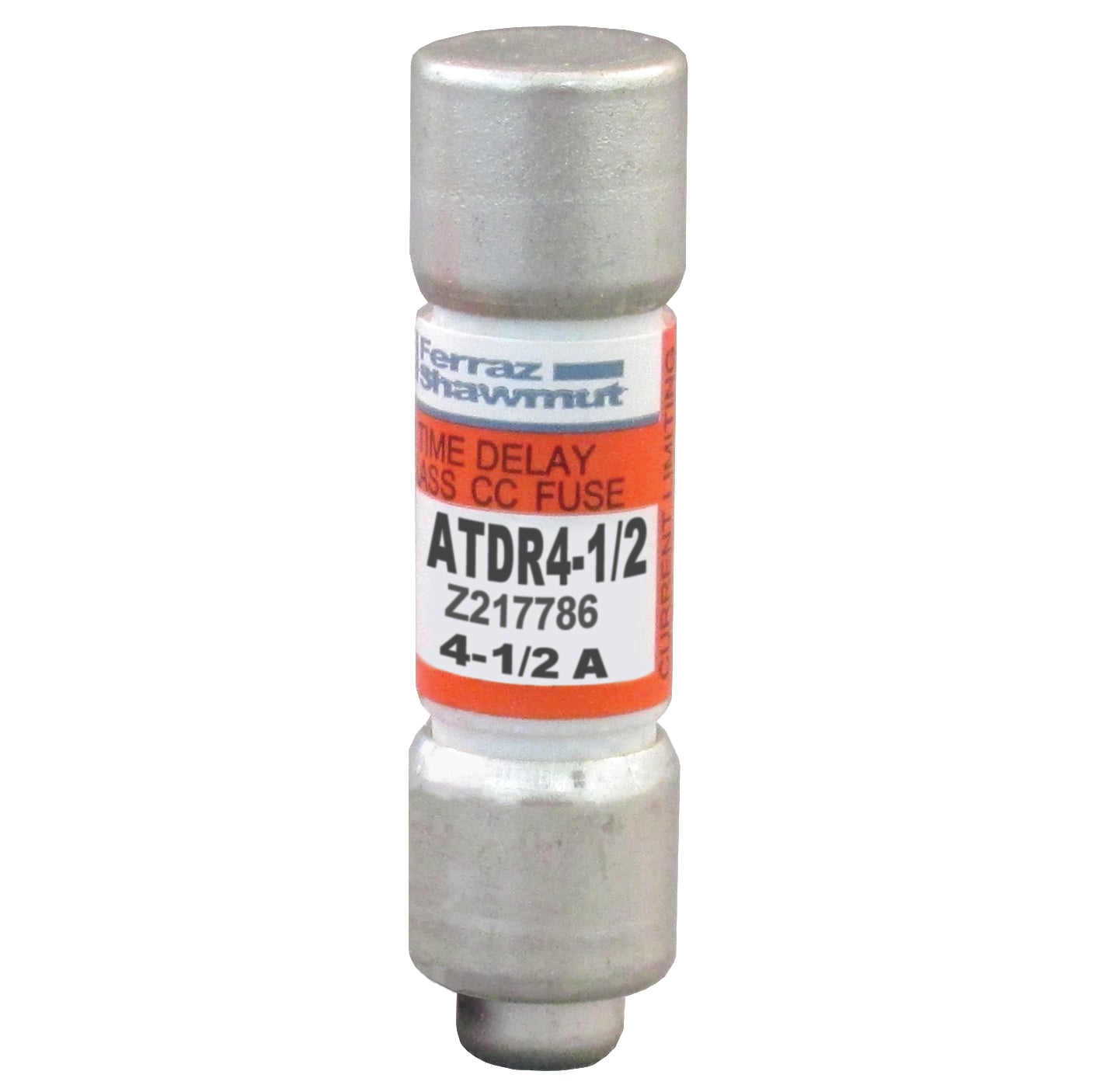 Fuse ATDR - Class CC - Time-Delay 600VAC 300VDC 4.5A Ferrule