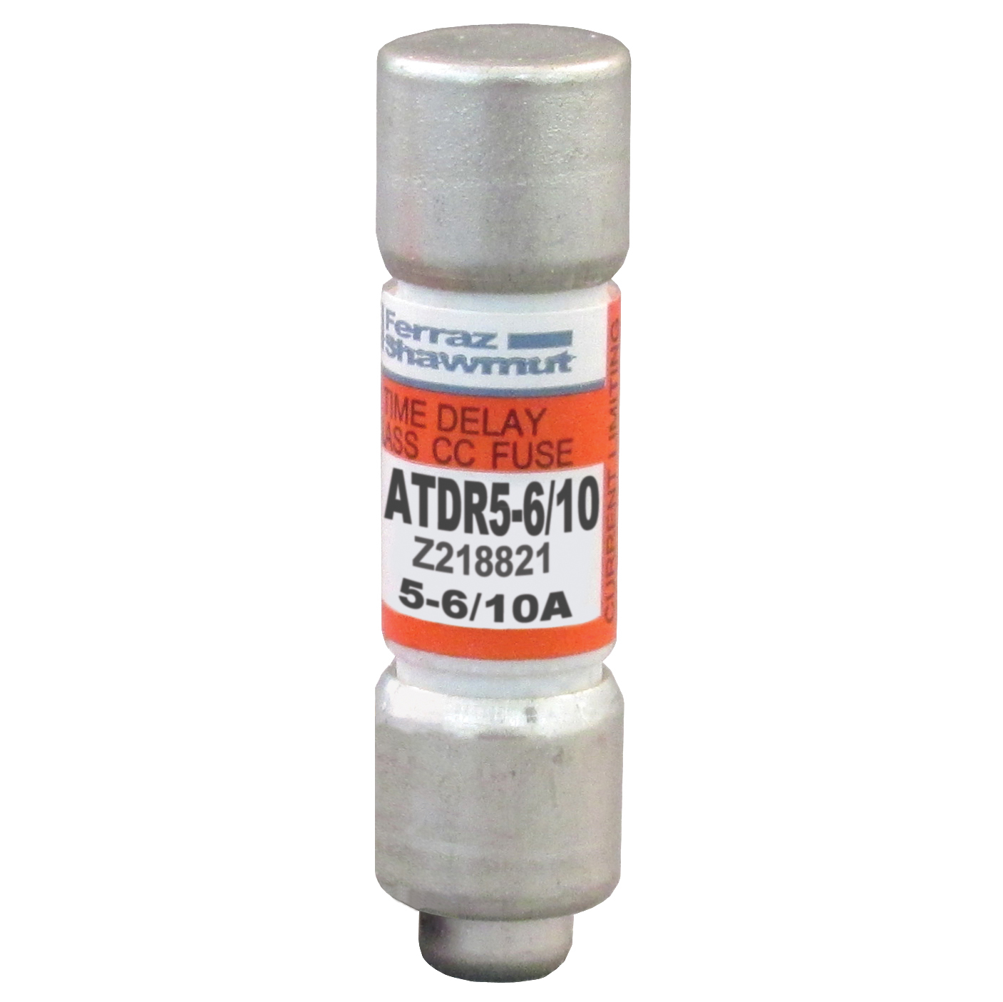 Fuse ATDR - Class CC - Time-Delay 600VAC 300VDC 5.6A Ferrule