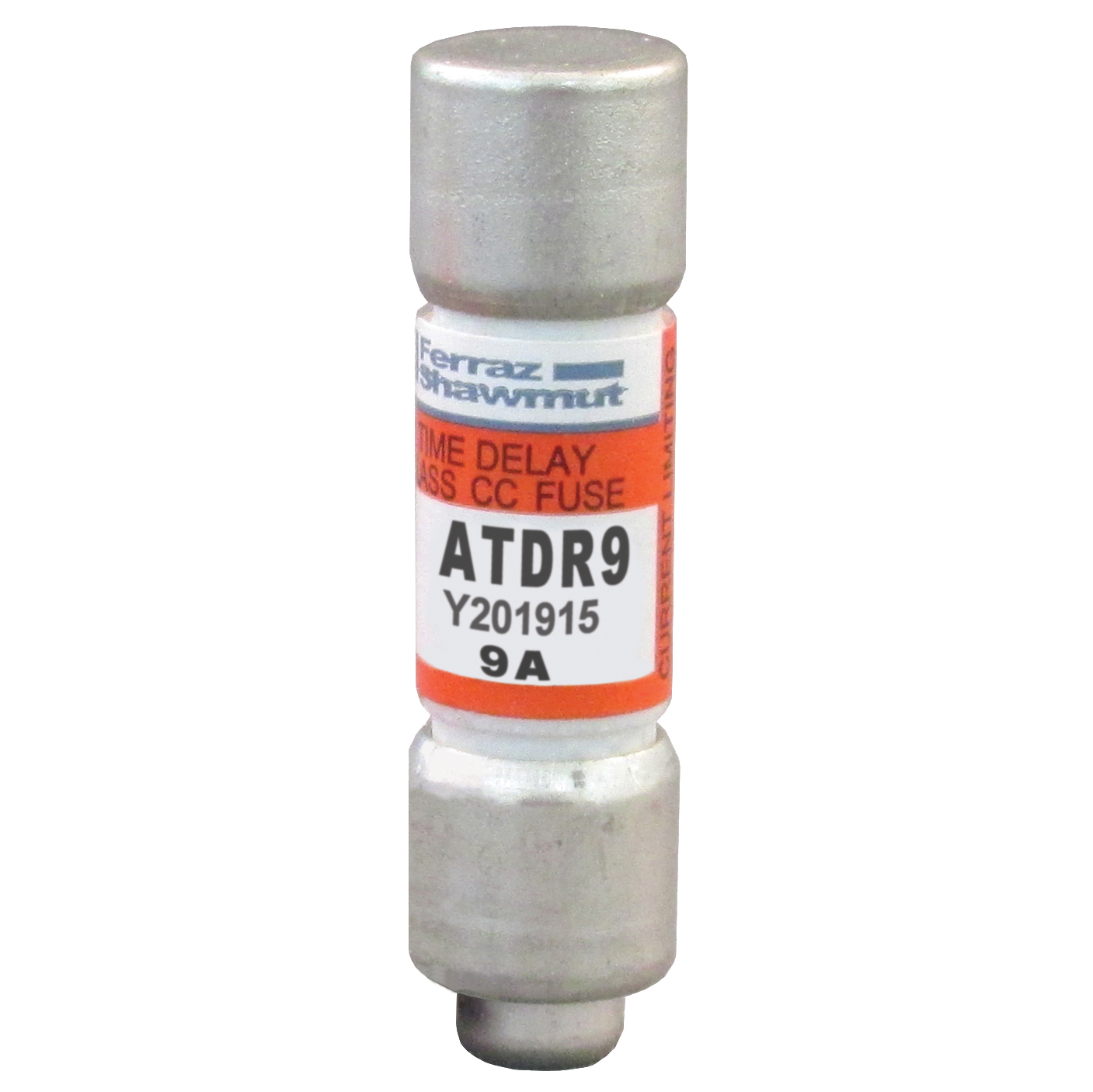 Fuse ATDR - Class CC - Time-Delay 600VAC 300VDC 9A Ferrule