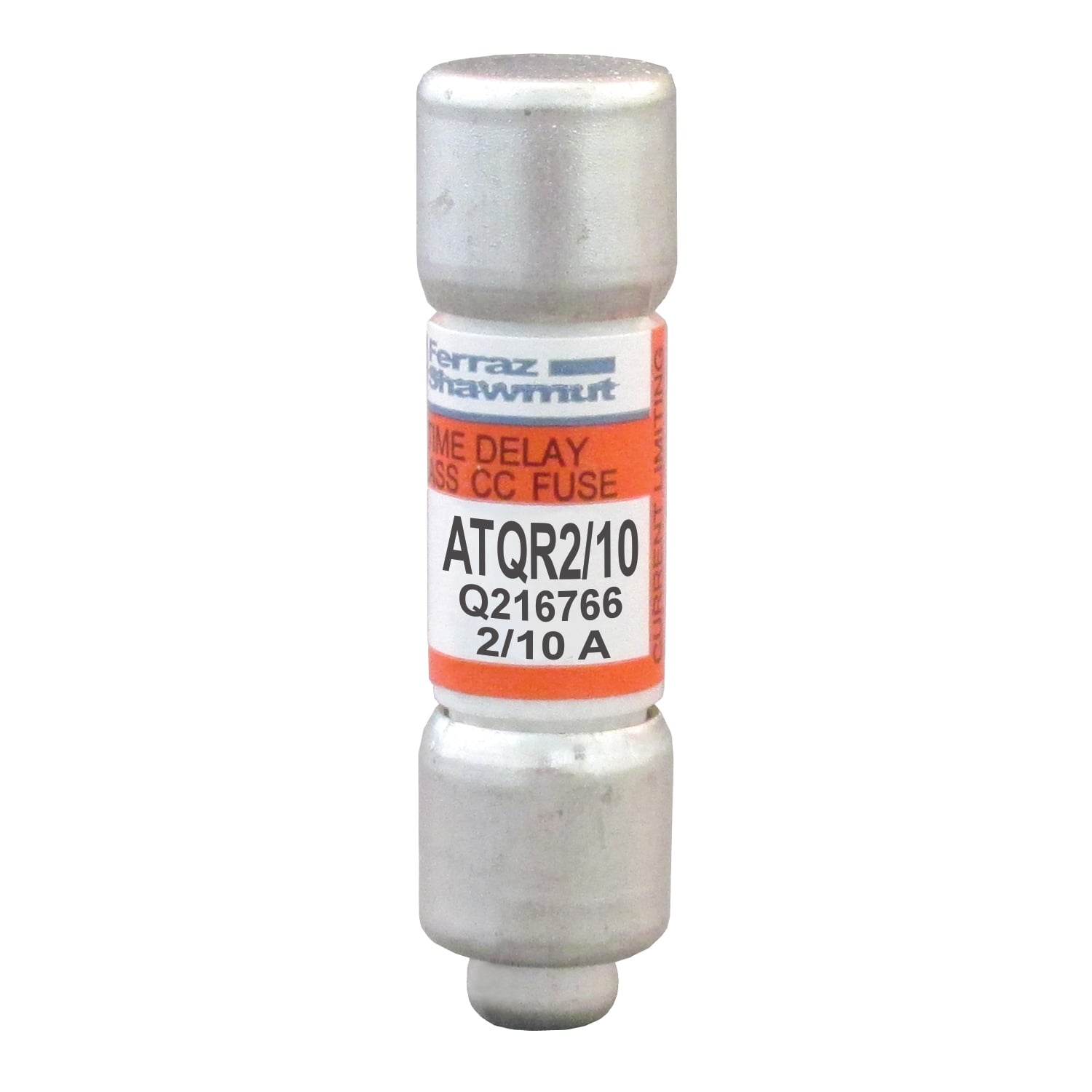 Fuse ATQR - Class CC - Time-Delay 600VAC 300VDC 0.2A Ferrule