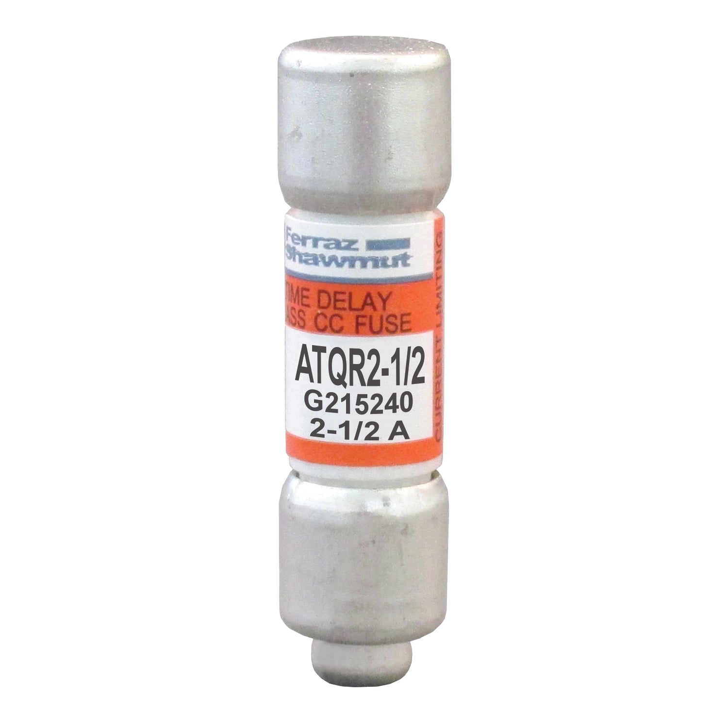 Fuse ATQR - Class CC - Time-Delay 600VAC 300VDC 2.5A Ferrule
