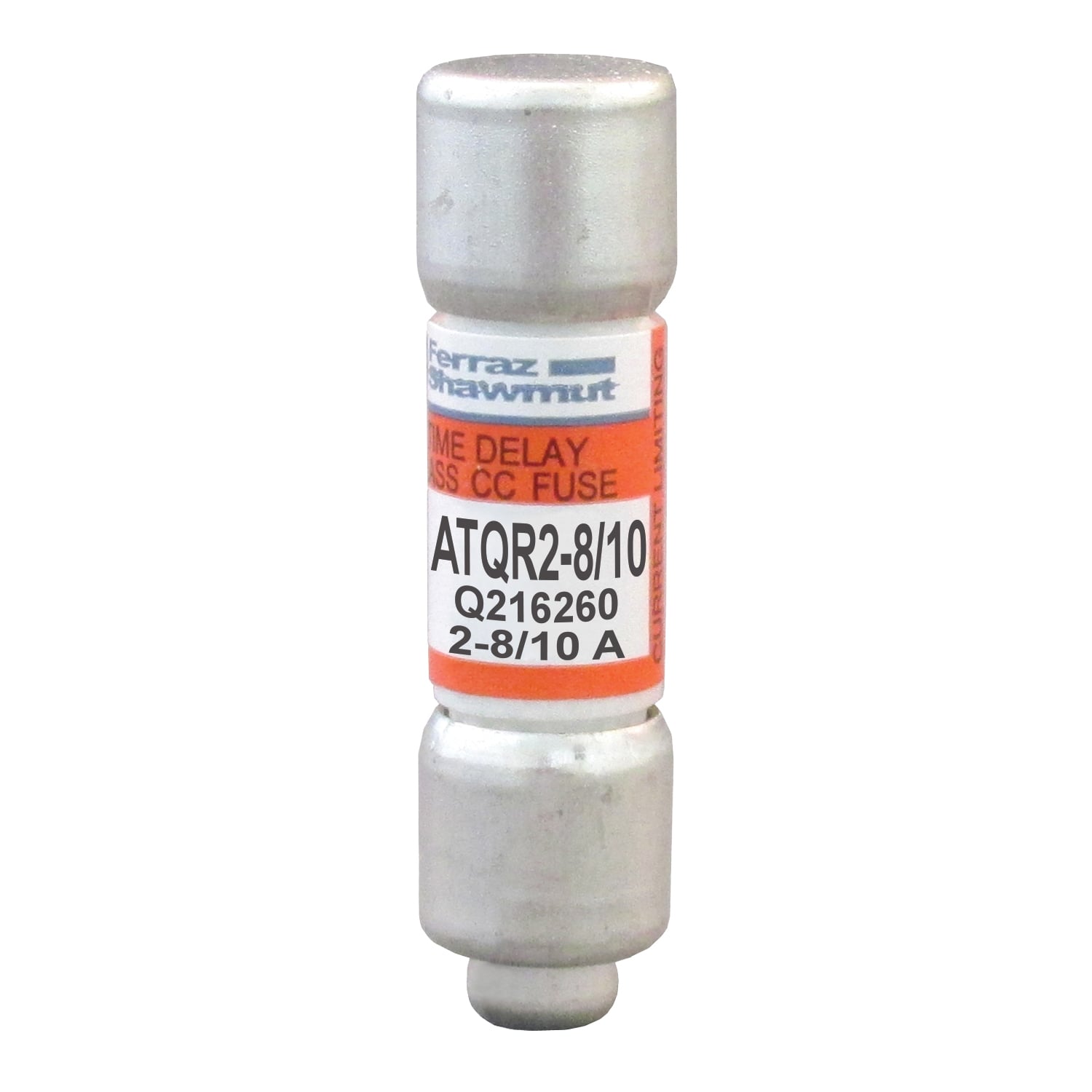 Fuse ATQR - Class CC - Time-Delay 600VAC 300VDC 2.8A Ferrule
