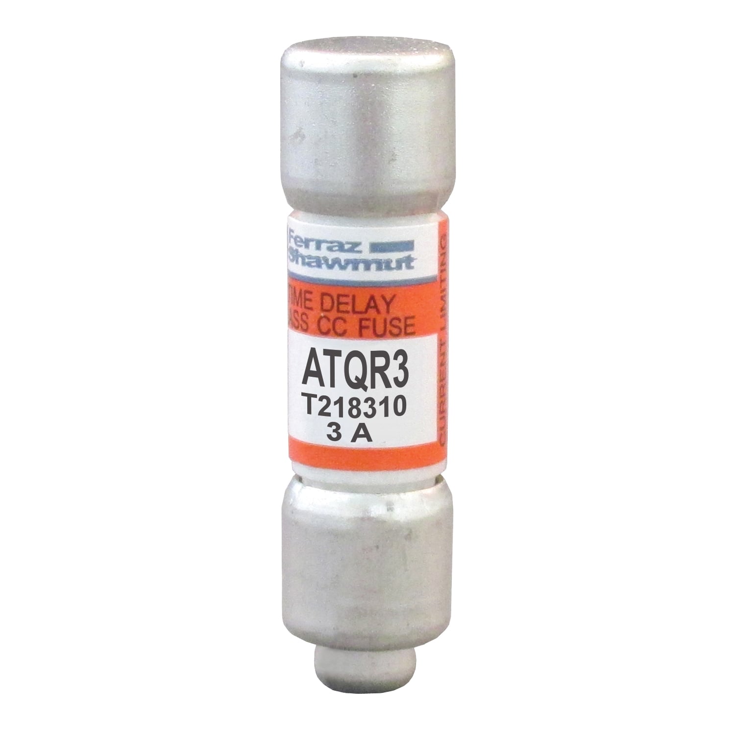 Fuse ATQR - Class CC - Time-Delay 600VAC 300VDC 3A Ferrule
