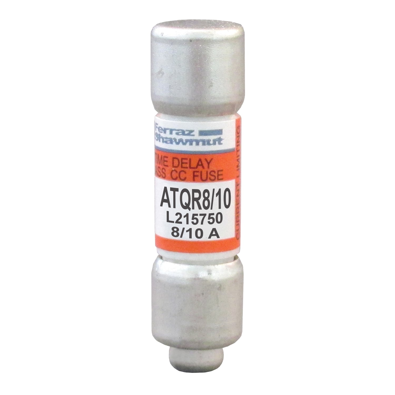 Fuse ATQR - Class CC - Time-Delay 600VAC 300VDC 0.8A Ferrule