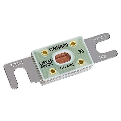 Forklift Truck UL CNN Fuses 130VAC 80VDC 800A Fast-Acting Blade Visual Indicator