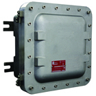 AJBEW Model Junction Box; Shot Blast Finish Sand Cast Copper-Free Aluminum, Vertical/Horizontal Mount With Feet