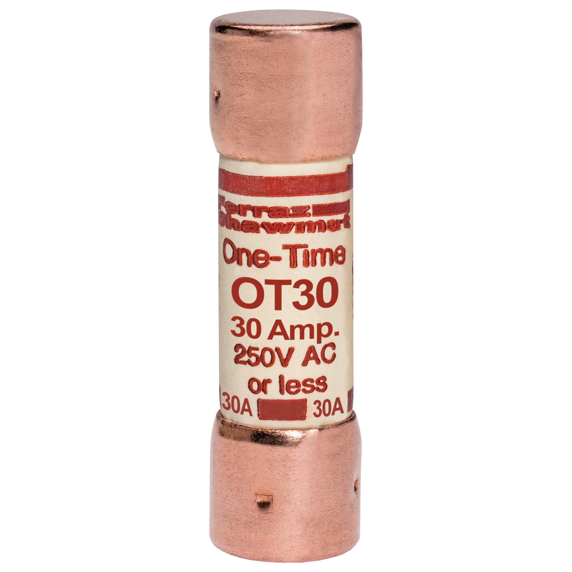 Fuse OT - Class K5 - Fast-Acting 250VAC 250VDC 30A Ferrule