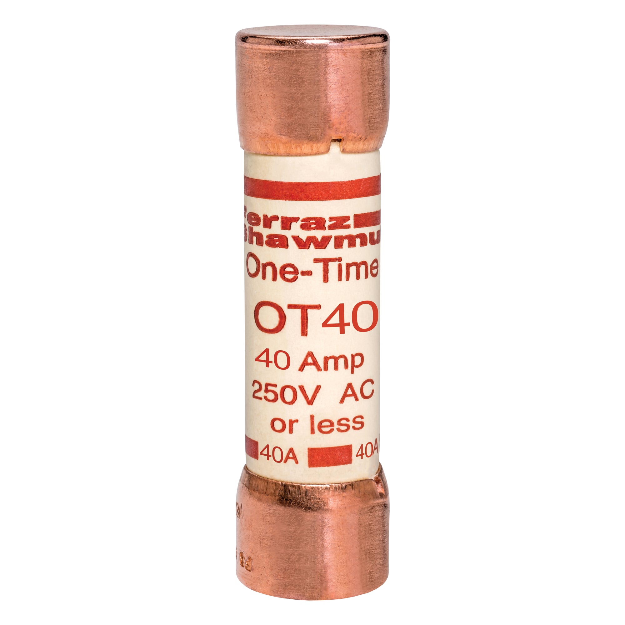 Fuse OT - Class K5 - Fast-Acting 250VAC 250VDC 40A Ferrule