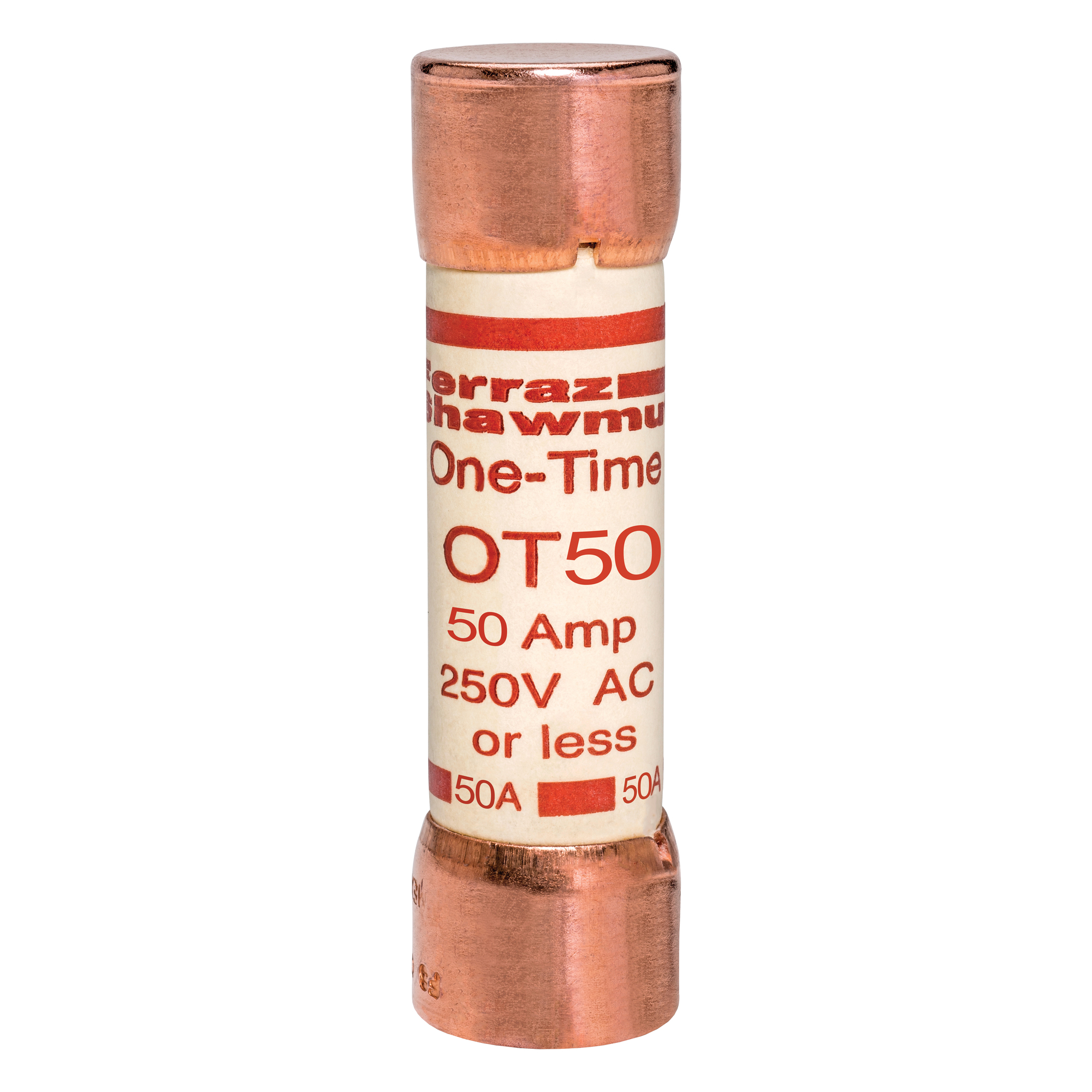 Fuse OT - Class K5 - Fast-Acting 250VAC 250VDC 50A Ferrule