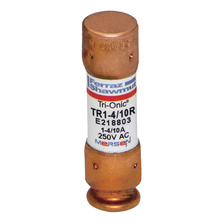 Fuse TR-R - Class RK5 - Time-Delay 250VAC 250VDC 1.4A Ferrule