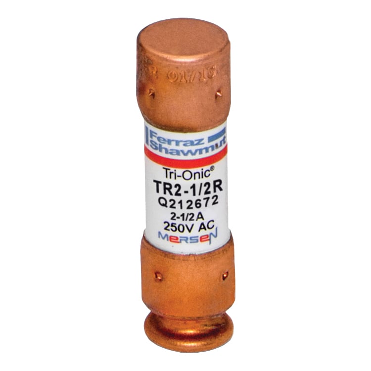 Fuse TR-R - Class RK5 - Time-Delay 250VAC 250VDC 2.5A Ferrule