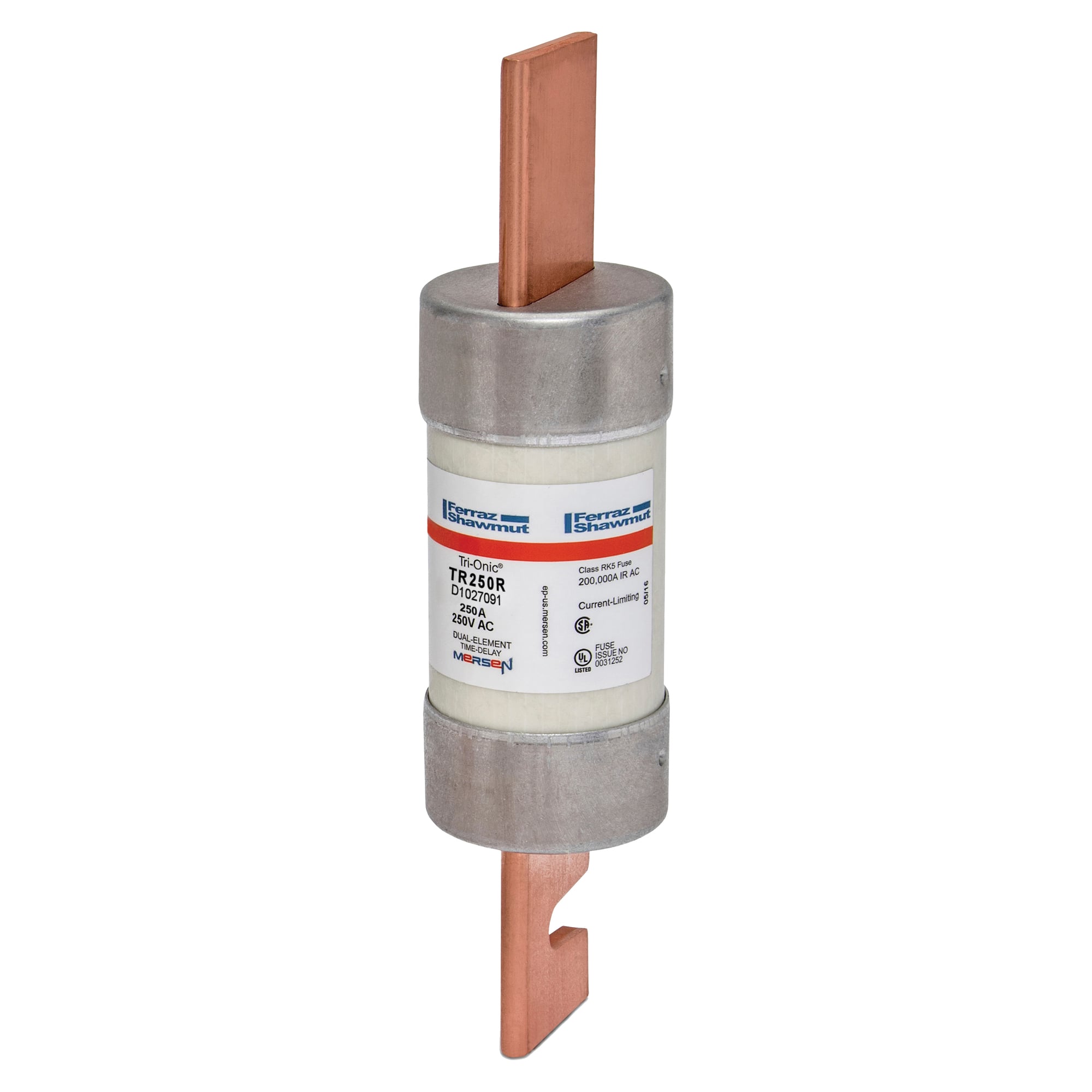 Fuse TR-R - Class RK5 - Time-Delay 250VAC 250VDC 250A Blade