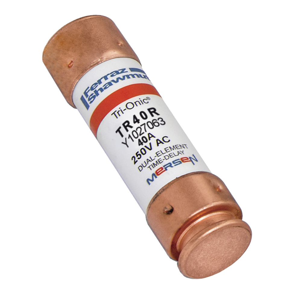 Fuse TR-R - Class RK5 - Time-Delay 250VAC 250VDC 40A Ferrule 3 pack
