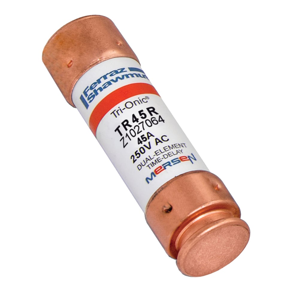 Fuse TR-R - Class RK5 - Time-Delay 250VAC 250VDC 45A Ferrule