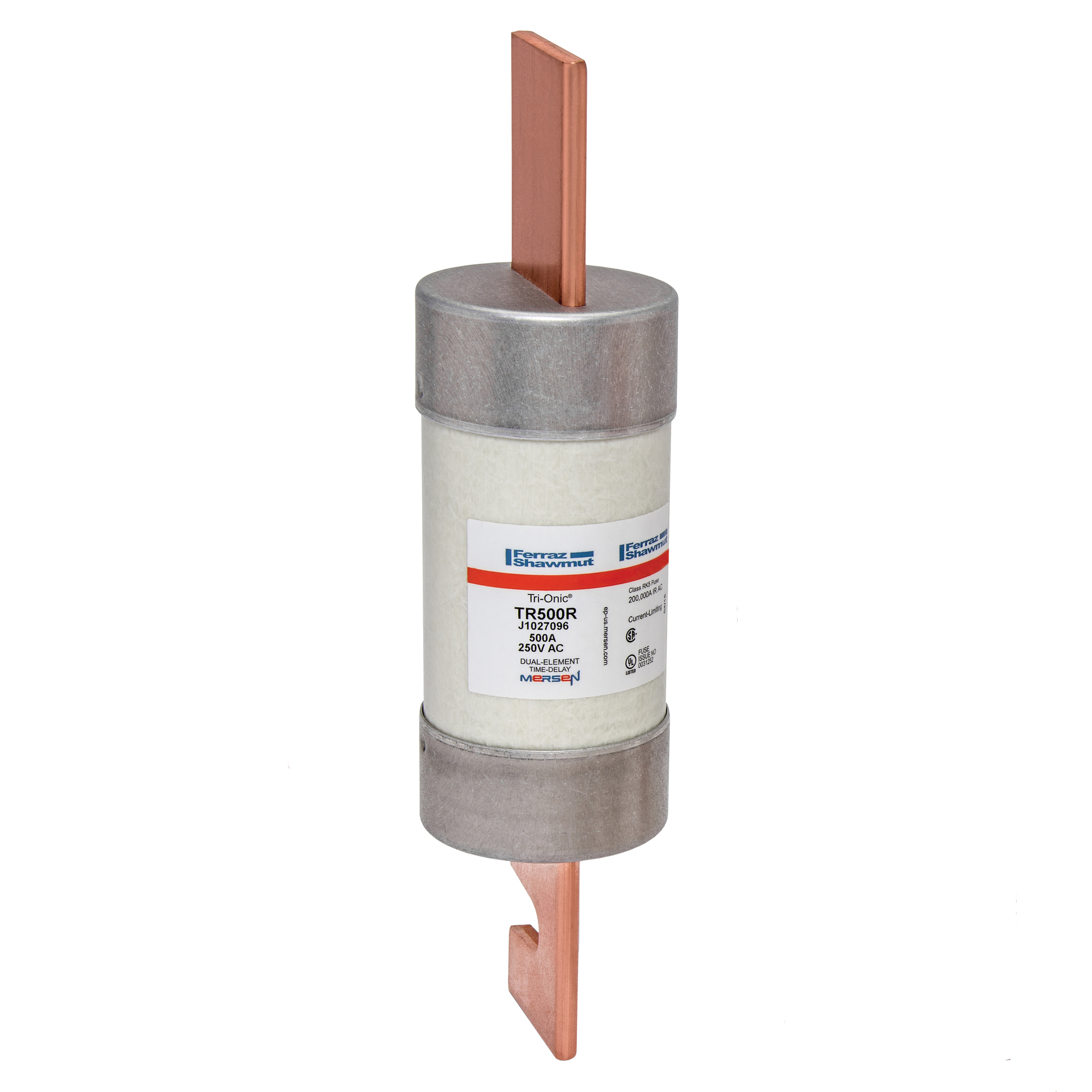 Fuse TR-R - Class RK5 - Time-Delay 250VAC 160VDC 500A Blade