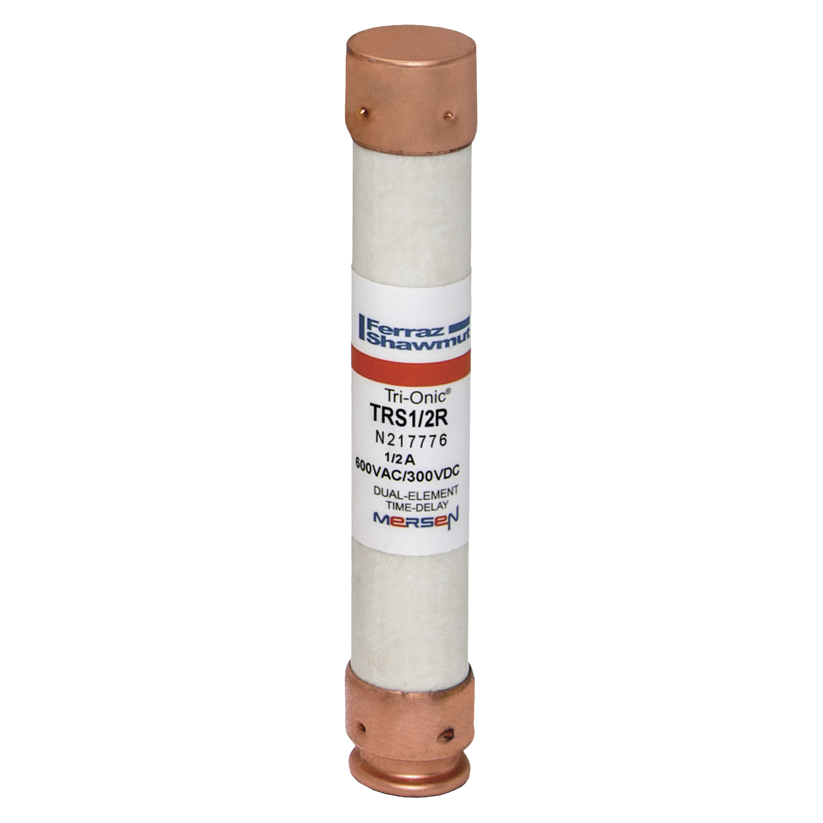 Fuse TRS-R - Class RK5 - Time-Delay 600VAC 600VDC 0.5A Ferrule