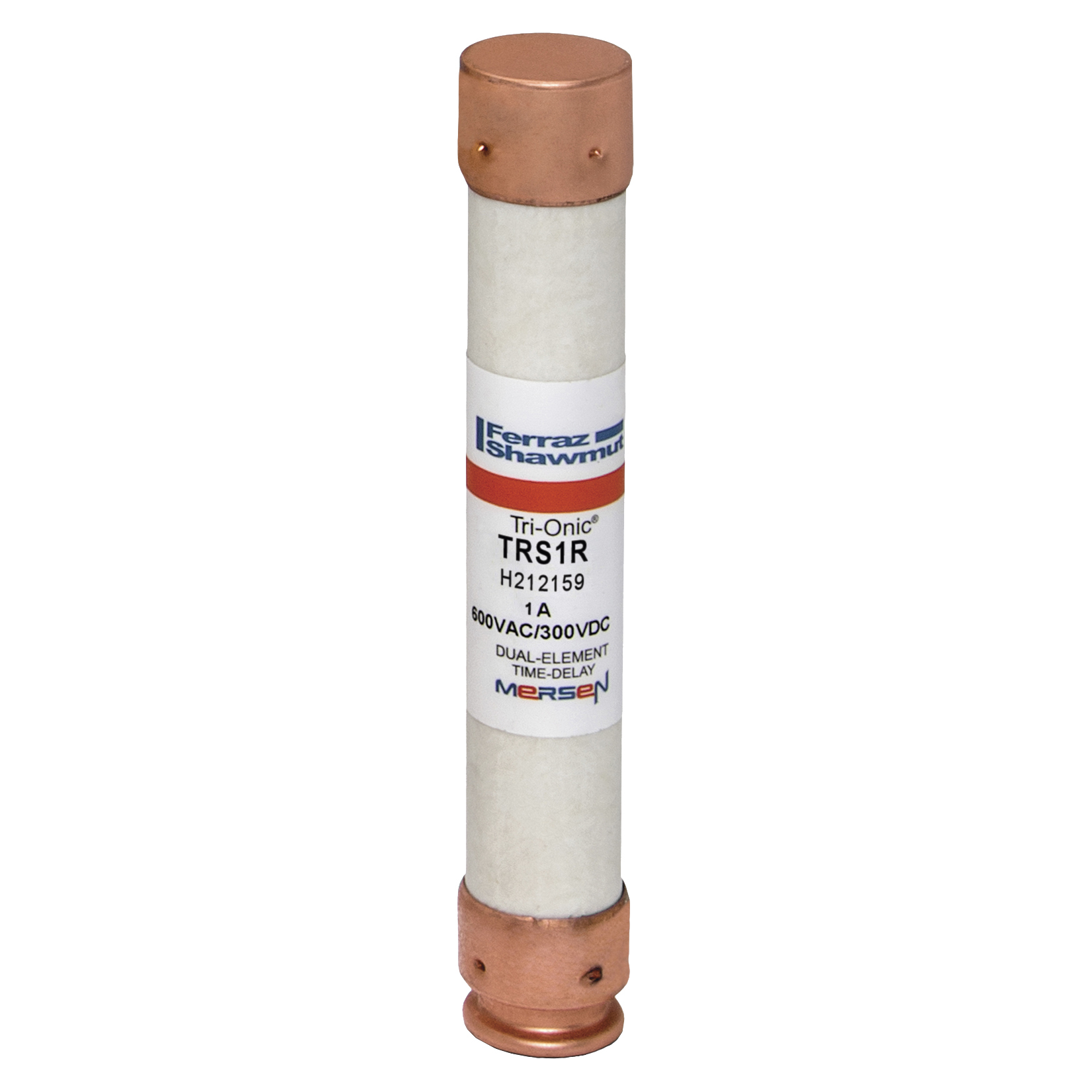Fuse TRS-R - Class RK5 - Time-Delay 600VAC 600VDC 1A Ferrule