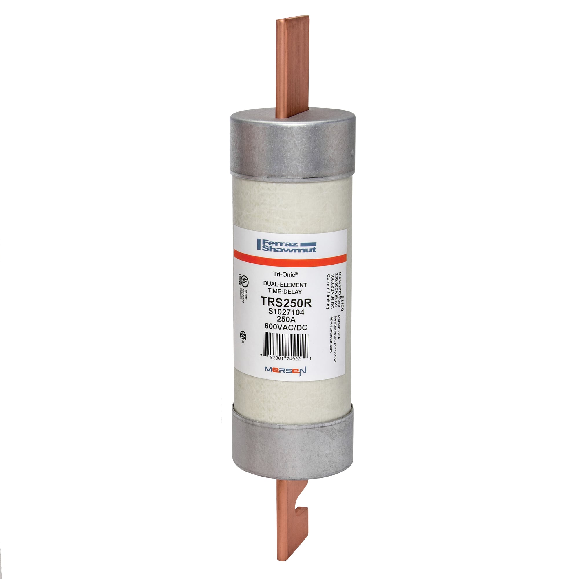 Fuse TRS-R - Class RK5 - Time-Delay 600VAC 600VDC 250A Blade