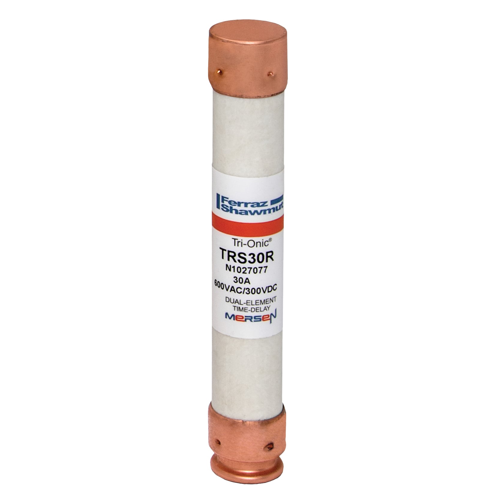 Fuse TRS-R - Class RK5 - Time-Delay 600VAC 300VDC 30A Ferrule