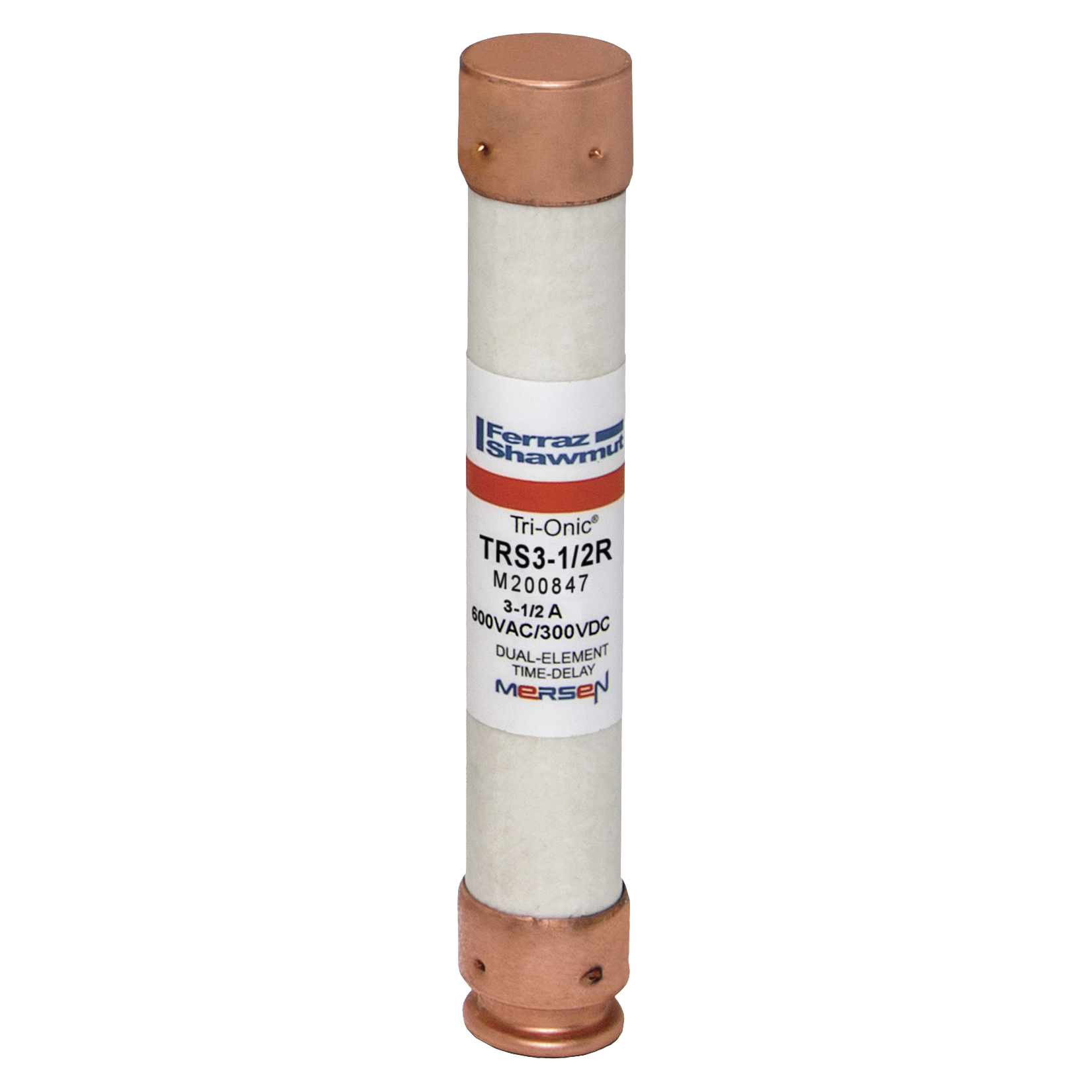 Fuse TRS-R - Class RK5 - Time-Delay 600VAC 600VDC 3.5A Ferrule