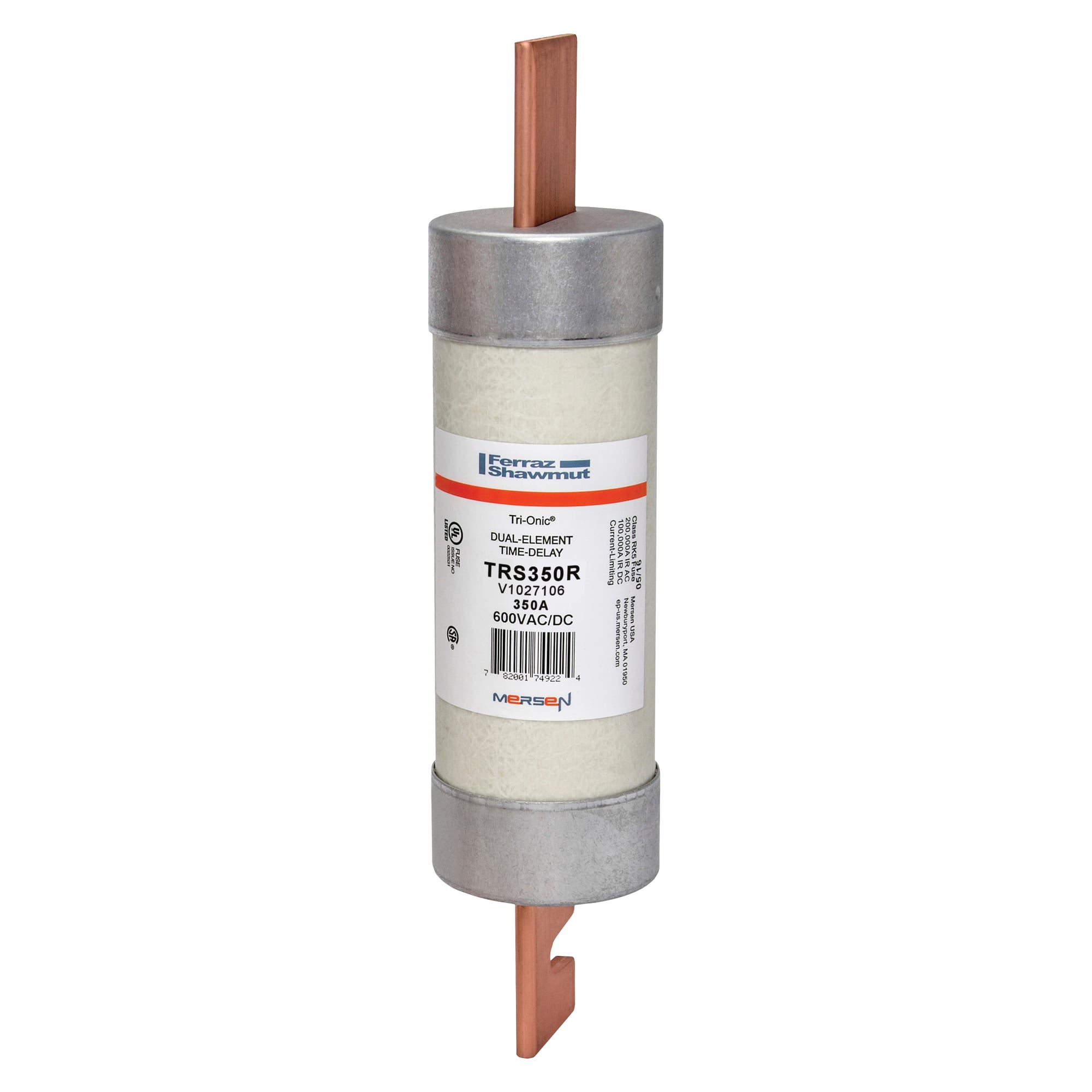 Fuse TRS-R - Class RK5 - Time-Delay 600VAC 600VDC 350A Blade