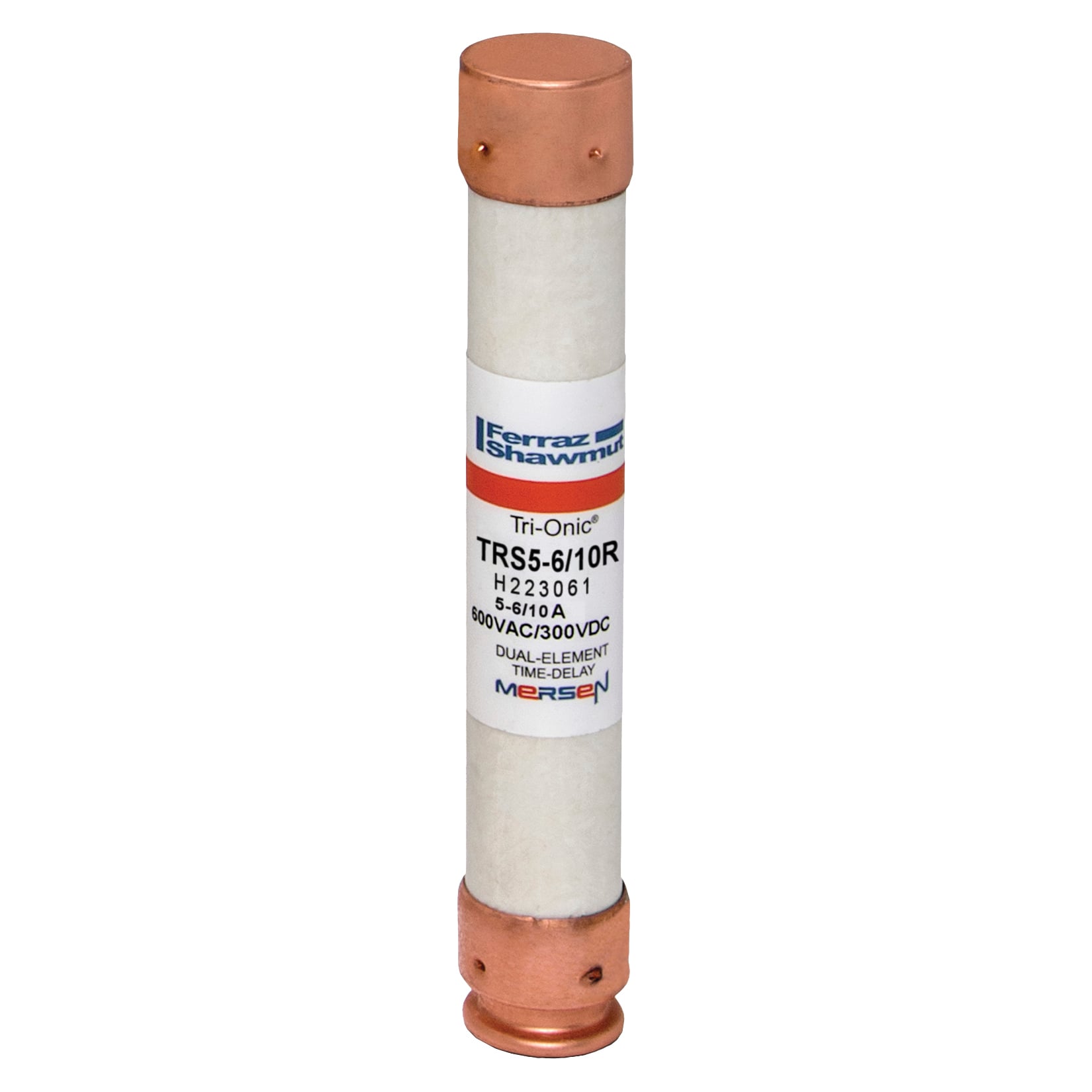 Fuse TRS-R - Class RK5 - Time-Delay 600VAC 600VDC 5.6A Ferrule