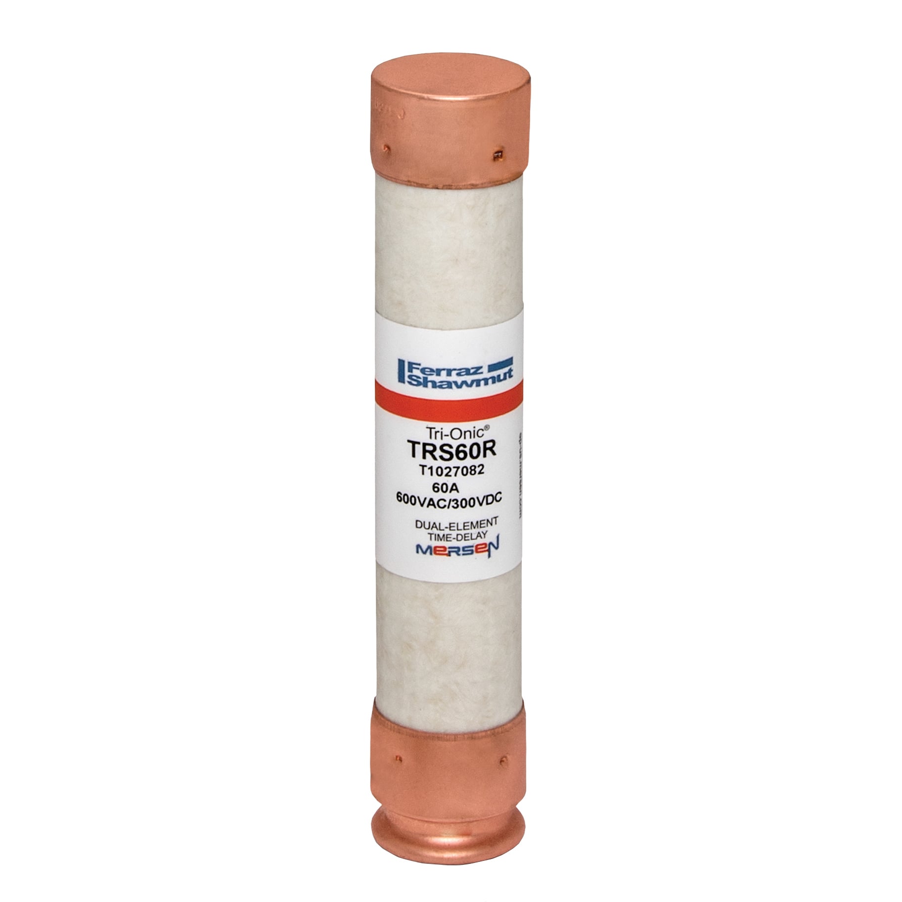 Fuse TRS-R - Class RK5 - Time-Delay 600VAC 300VDC 60A Ferrule