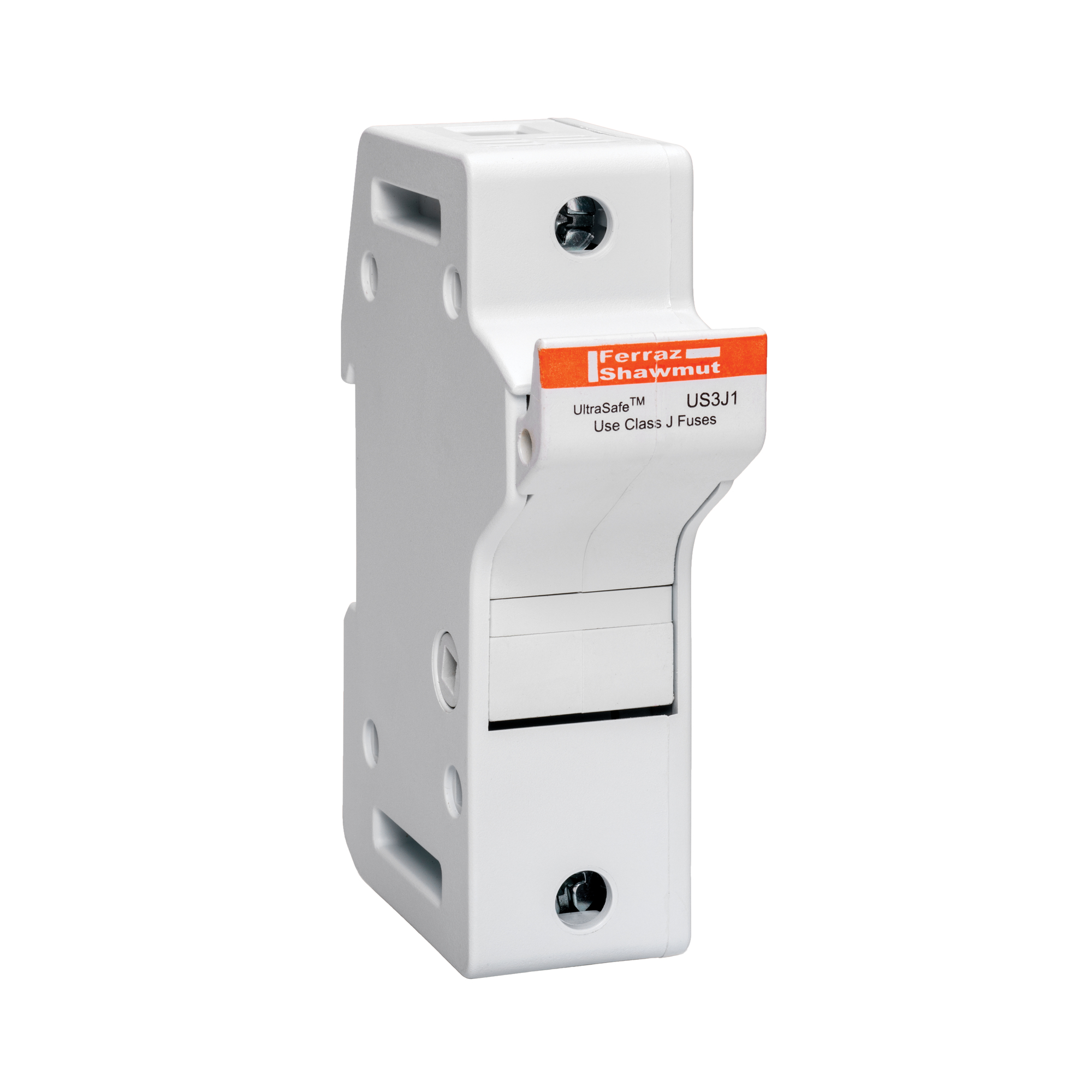 Fuse Holder 600VAC 600VDC Class J 30A 1-pole Pressure Plate IP65