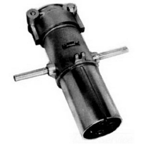 Pin and Sleeve Plug, 3-Phase Grounding Style 1, Series: AP, 250/600 VAC/VDC, 400 A, 50/400 Hz, 4 Poles, 4 Wires, NEMA 3/3R/4/4X, -40 to 225 deg F, Solder Wire Terminal, Copper Free Aluminum, 11.94 in L x 6.81 in W