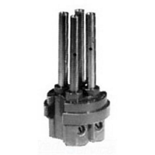 Powertite; Grounding Style 1 Shell Only Plug; 100 Amp, 600 Volt AC at 50 - 400 Hz/250 Volt DC, 4-Pole, 4-Wire, 3 Phase