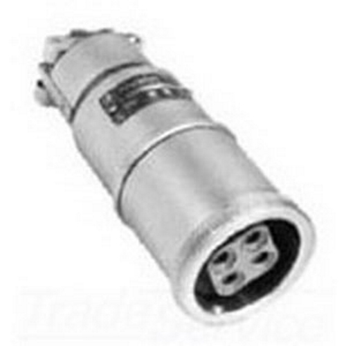 Powertite; Reverse Service Pin and Sleeve Connector; 60 Amp, 600 Volt AC, 250 Volt DC, 4-Pole, 3-Wire