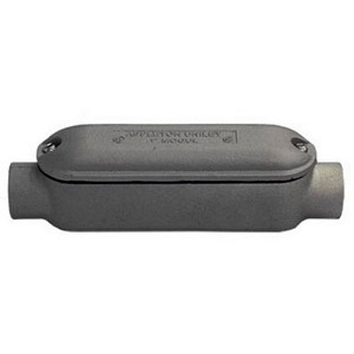 Unilet; NEC 6x8x Series Type C Mogul Conduit Body; 4 Inch, Malleable Iron