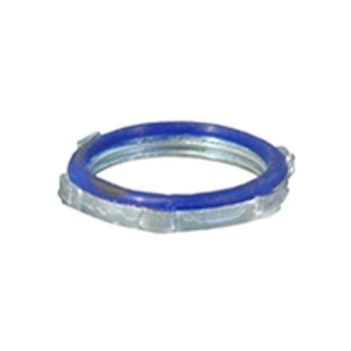 Liquidtight Sealing Locknut With PVC Gasket; 3/4 Inch, Threaded, Steel