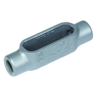 Conduit Body, Type: C, Size: 1/2", Form 7, Malleable Iron