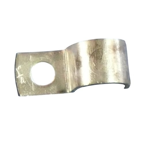 One Hole Clamp; 2-1/2 Inch, Steel, Electro-Zinc-Plated