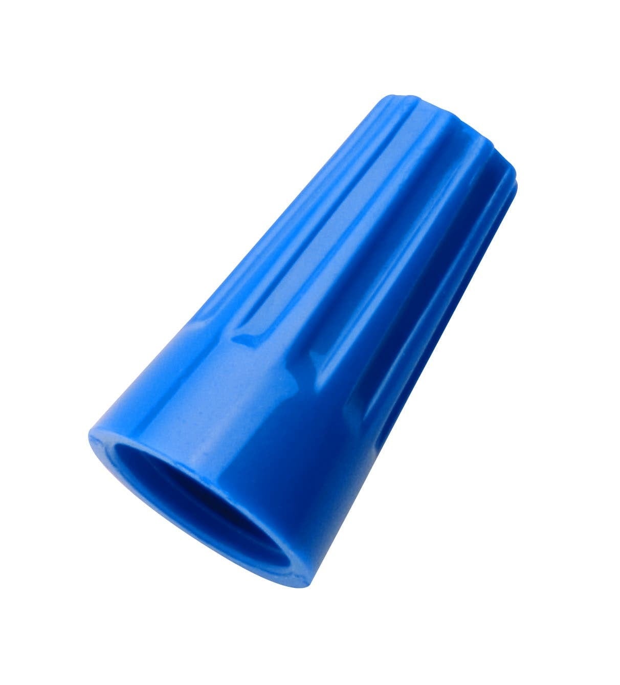 IDEAL, Wire Connector, Wire-Nut, Twist-On, Number Of Conductors: 1 to 5, Conductor Range: 22 - 14 AWG, Min 2-16 MAX 3-16, Color: Blue, Material: Flame-retardant polypropelene, Voltage Rating: 300 V, Environmental Conditions: Tough, UL 94V-2 Flame-Retardant Shell Rated At 105 DEG C (221 F), Model Number: 72B, Flammability Rating: UL 94V-2