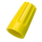 IDEAL, Wire Connector, Wire-Nut, Twist-On, Number Of Conductors: 2, 4, Conductor Range: 18 - 12 AWG, Min 2-18 MAX 4-14 w/ 1-18, Material: Flame-retardant polypropelene, Color: Yellow, Voltage Rating: 600 V, Environmental Conditions: Tough, UL 94V-2 Flame-Retardant Shell Rated At 105 DEG C (221 F), Model Number: 74B, Flammability Rating: UL 94V-2