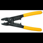 Combination Crimp And Strip Tool, Cushioned, Comfort-Grip Handle, Capacity: 8 - 20 AWG Solid And 10 - 22 AWG Stranded, Number Of Tools: 1, Number Of Functions: 4, For Stripping 8 - 20 AWG Solid And 10 - 22 AWG Stranded Wire, Cuts Unhardened Bolts 4-40, 6-32, 8-32, 10-24, And 10-32, And Reforms Threads