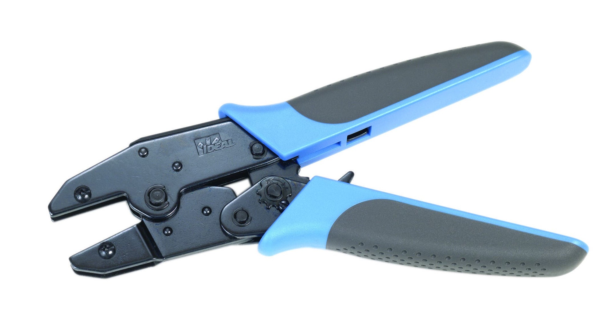 Crimpmaster Ratchet Crimp Tool Frame, Cushioned, Comfort-Grip Handle, For Electricians, Contractors And Installers