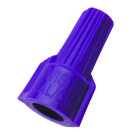 IDEAL, Wire Connector, Twister Al/Cu, Conductor Range: 1/12 AWG Aluminium Solid With 1/18 AWG Copper Min And 1/10 AWG, Number Of Conductors: 2 to 3 Aluminum to Copper, 1 to 6 Copper to Copper, Material: Flame-retardant Polypropelene, Color: Purple, Voltage Rating: 600 V, Environmental Conditions: Tough, UL 94V-2 Flame-Retardant Shell Rated At 105 DEG C (221 F), Wire Type: Al/Cu, Model Number: 65