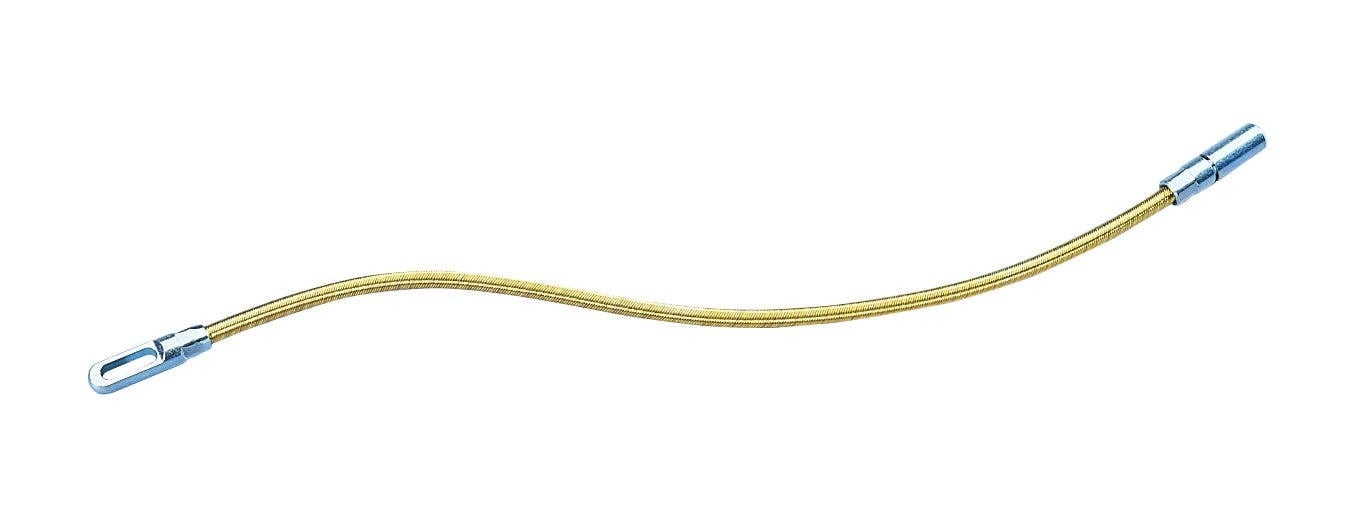 Pulling Leader, Tape End: Gold Leader, For 1/8 IN Wide Steel Fish Tape