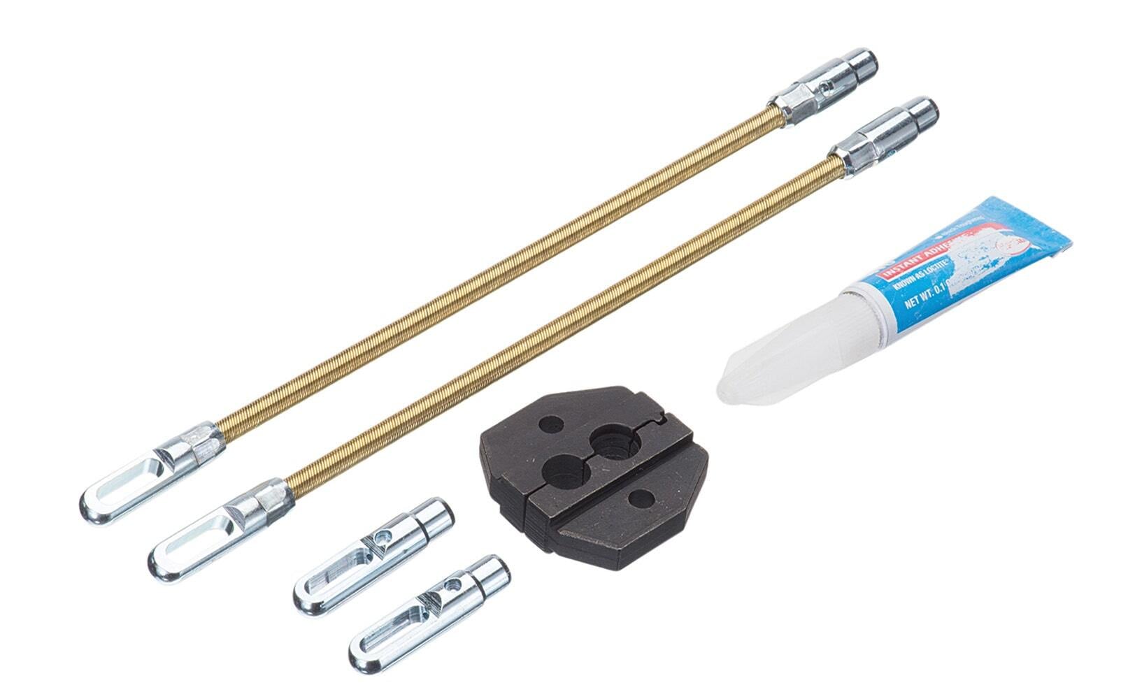 IDEAL, Field Application Kit, S-Class, Consist Of 1: Die Set, Consist Of 2: Two Eyelets, Consist Of 3: Two Leaders, Consist Of 4: Instant Adhesive