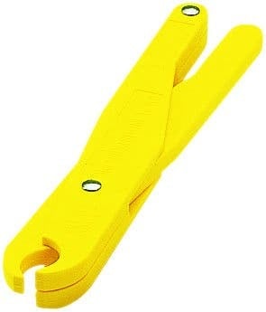 IDEAL, Fuse Puller, Safe-T-Grip, Small, Size: Small, Length: 5 IN, Material: Glass Filled Polypropylene, Fuse Type: Cartridge, Color: Yellow, Fuse Diameter: 9/32 - 1/2 IN, Fuse Voltage: 250 V